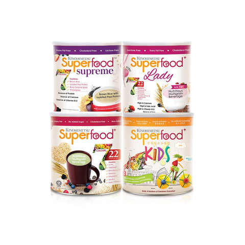 Bundle of 4: Superfood⁺ / Superfood⁺ Lady / Superfoodᵀᴹ Supreme 500g
